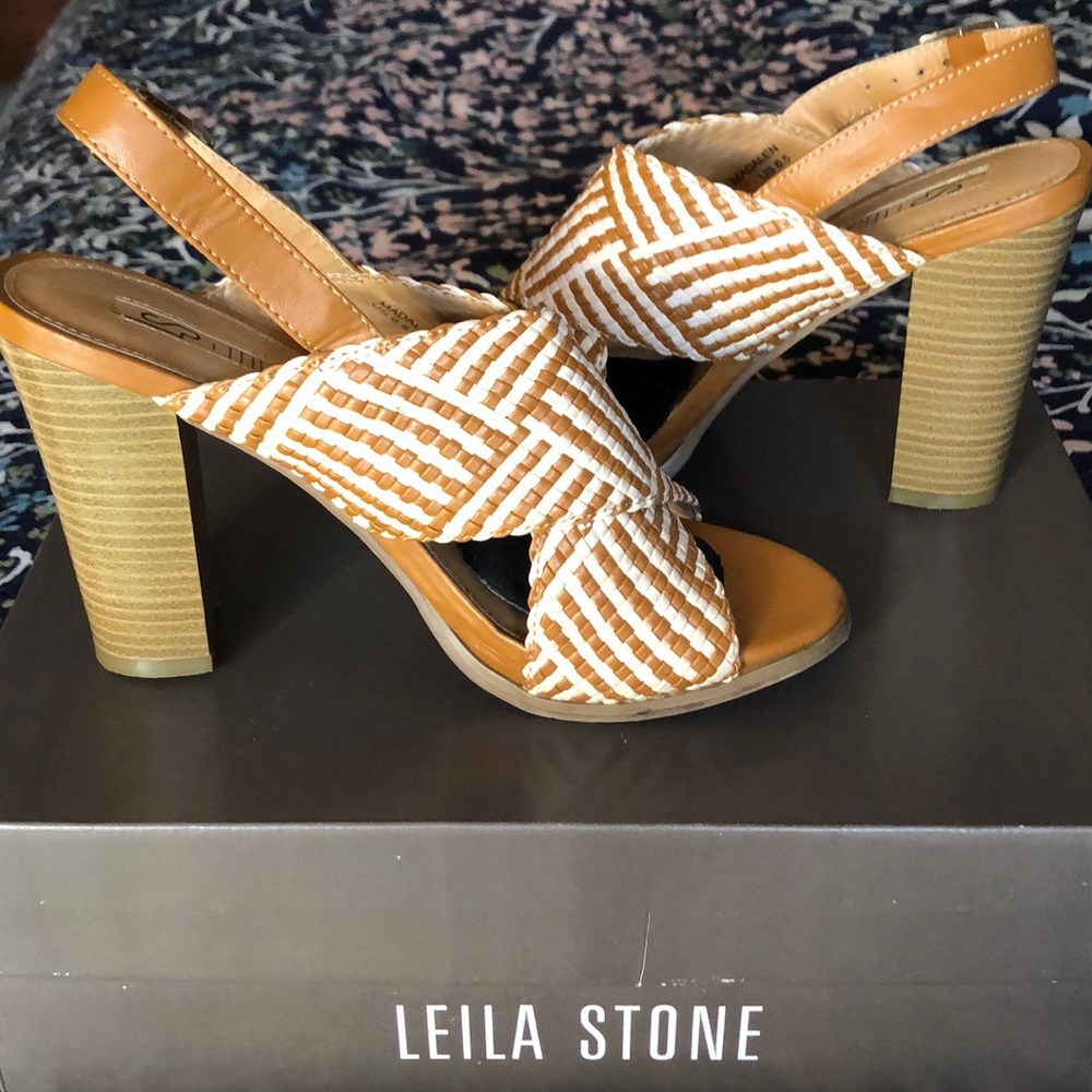 Leila stone heels